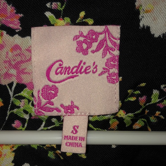 Candie’s Brand Floral Blazer - Picture 3 of 3